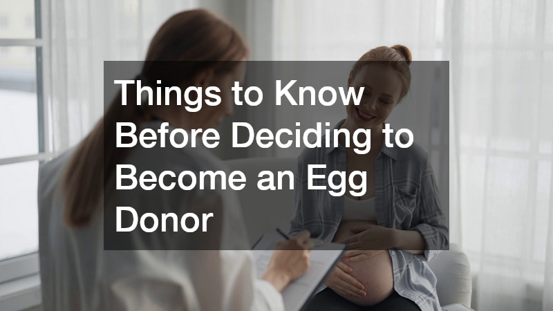 Things to Know Before Deciding to Become an Egg Donor